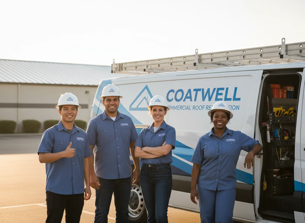 Commercial roof coating company in Sinton, TX